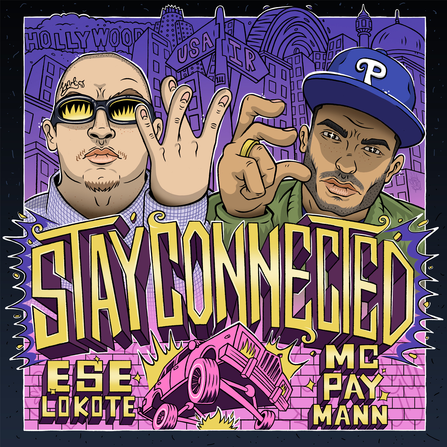 دانلود موزیک جدید و بسیار زیبای Mc Pay Mann و Ese Lokote به نام Stay Connected